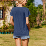 Zeagoo Women's T-Shirt Summer Short Sleeve Shirt (DE Only)