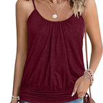 Nadorine Tank Top Women's Summer Tops Spaghetti Tops (DE Only)