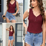 Zeagoo Women's Tank Top Sleeveless Ribbed Tank Tops (DE Only)