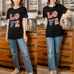 Nadorine Flag Shirts Short Sleeve Patriotic Shirt 4th of July Tee