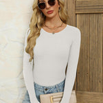 Nadorine Women's Long Sleeve Knitted Shirt (DE Only)