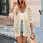Nadorine Women's 2025 Summer Crochet Lightweight Cardigan