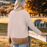 Nadorine Women's Open Front Oversized Soft Knit Sweater Cardigan