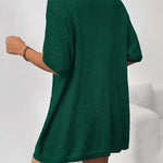 Nadorine Short Sleeve Crochet Kimonos Open Front Cover Ups