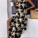 Nadorine Women Casual Summer Dress Pleated Sundress