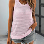 Nadorine Crochet Sleeveless Sweater Vest