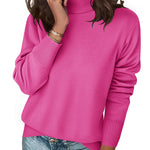 Nadorine Classic Chunky Turtleneck Pullover Sweater (US Only)