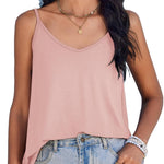 Nadorine Tank Top V-Neck Sleeveless Summer Tops (DE Only)