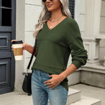 Nadorine Pullover Women's Ribbed Knit Jumper (DE Only)