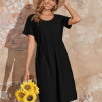 Nadorine Summer Dress Women's Linen Dresses (DE Only)