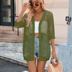 Nadorine Women's 2025 Summer Crochet Lightweight Cardigan