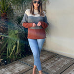 Nadorine Women's 2024 Fall Turtleneck Sweaters Loose Knit Pullover