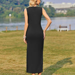 Nadorine Maxi Dresses Summer Dress Sleeveless Beach Dress (DE Only)