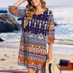 Zeagoo Womens Boho Dresses Casual Beach Dress