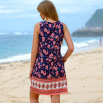 Nadorine Dresses Women's Sleeveless Bohemian Dress (DE Only)