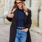 Nadorine Women's Long Sleeve Shirt Turtleneck Shirt (DE Only)