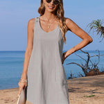 Nadorine Summer Dress for Women Sleeveless Tank Dress