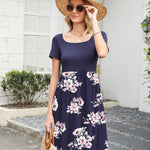 Nadorine Summer Dress Women's Dresses Short Sleeve Dress (DE Only)