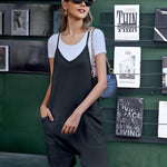 Nadorine Jumpsuit Short Summer Sleeveless Rompers (DE Only)