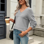Nadorine Pullover Women's Ribbed Knit Jumper (DE Only)