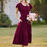 Nadorine Summer Dress Women's Dresses Short Sleeve Dress (DE Only)