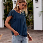 Nadorine Women's Blouse Batwing Blouse Shirts (DE Only)