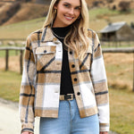 Nadorine Women's Short Flannel Jacket (DE Only)