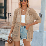 Nadorine Women's 2025 Summer Crochet Lightweight Cardigan
