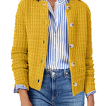 Nadorine Women's Comfy Button Down Knit Cardigan (US Only)