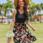 Nadorine Women Summer Dresses Sleeveless Casual Tank Dress