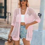 Nadorine Women's 2025 Summer Crochet Lightweight Cardigan