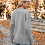Nadorine Women's Oversized Button Sweaters Open Front Cardigans