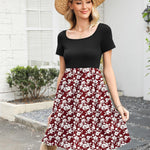 Nadorine Summer Dress Women's Dresses Short Sleeve Dress (DE Only)