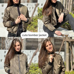 Nadorine Short Bomber Jacket