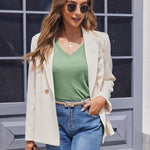 Nadorine Shirts Casual Short Sleeve Tees Dressy Casual Patel Blouses