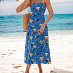 Zeagoo Women's Summer Casual Boho Sundress with Pockets