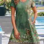 Zeagoo Womens Summer A-Line Flowy Dress with Pockets