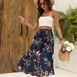 Nadorine Skirt Long Elegant Skirts High Waist Maxi Skirt (DE Only)