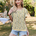 Nadorine Women's Blouse Batwing Blouse Shirts (DE Only)