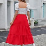 Nadorine Rock Damen Elegant Hohe Taille Skirt (DE Only)