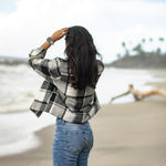 Nadorine Women's Short Flannel Jacket (DE Only)