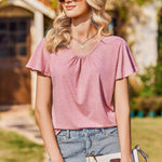 Zeagoo Women's T-Shirt Summer Short Sleeve Shirt (DE Only)