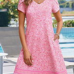 Zeagoo Womens Summer A-Line Flowy Dress with Pockets