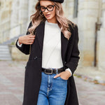 Nadorine Women's Long Sleeve Shirt Turtleneck Shirt (DE Only)