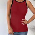 Nadorine 2 Pack Tank Tops Sleeveless Ribbed Shirts