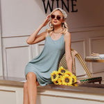 Nadorine Summer Dress Women's Dresses Elegant Beach Dress (DE Only)