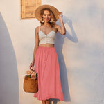 Nadorine Skirt Long Elegant Skirts High Waist Maxi Skirt (DE Only)