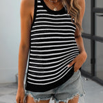 Nadorine Crochet Sleeveless Sweater Vest