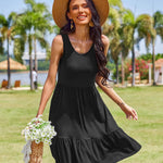 Nadorine Women Summer Dresses Sleeveless Casual Tank Dress