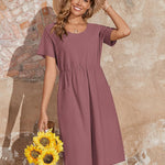 Nadorine Summer Dress Women's Linen Dresses (DE Only)